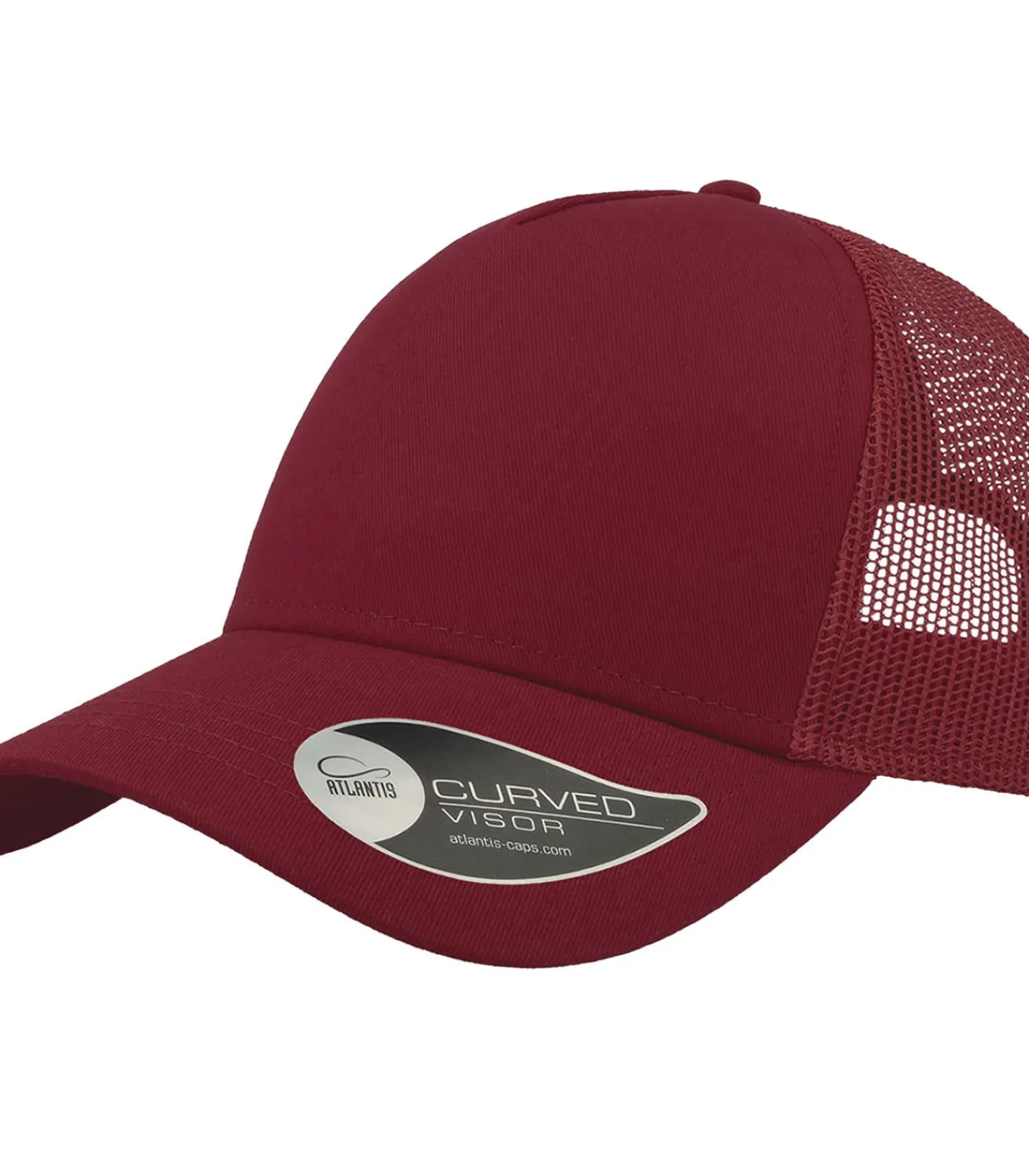 Atlantis Headwear RAPPER - Baseball Pet - bordeaux New