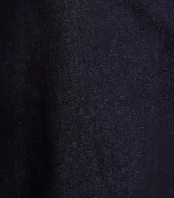 La Fée Maraboutée Rechte jeans van biologisch katoen in raw denim darkBlue Hot