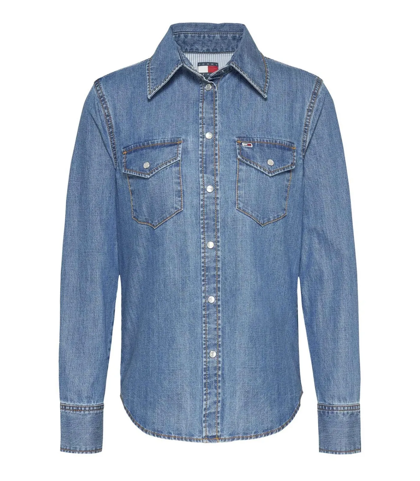 Tommy Jeans Regular Western Shir lightBlue New