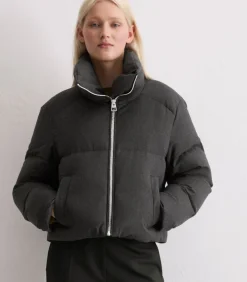 Marc O'Polo Relaxt dons pufferjack darkGrey Hot