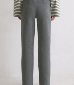 Marc O'Polo Relaxte jersey broek antraciteGrey