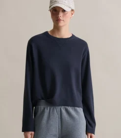 Marc O’Polo DENIM Relaxte longsleeve blue