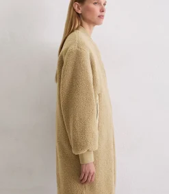 Marc O’Polo DENIM Relaxte teddyjas in blousonstijl brown Online