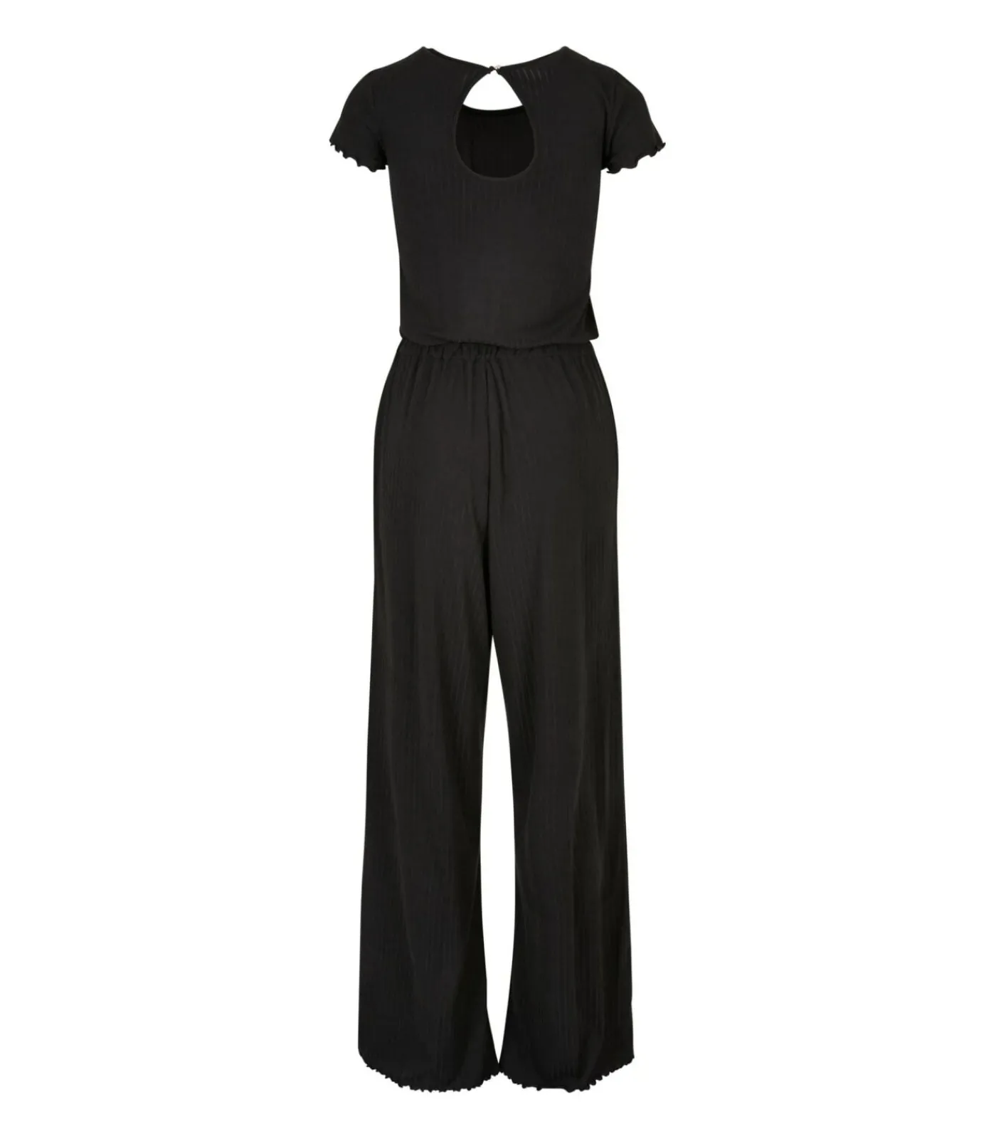 Urban Classics RIBBED - Jumpsuit - Zwart black Clearance
