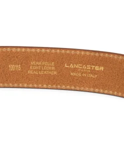 LANCASTER Riem - Ceinture Cuir Lisse Femme camel Best