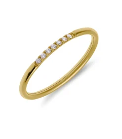 Lucardi Ring 9 Karaat - Goudkleurig gold Sale