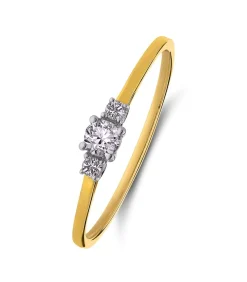 Lucardi Ring 14 Karaat Goud gold Hot