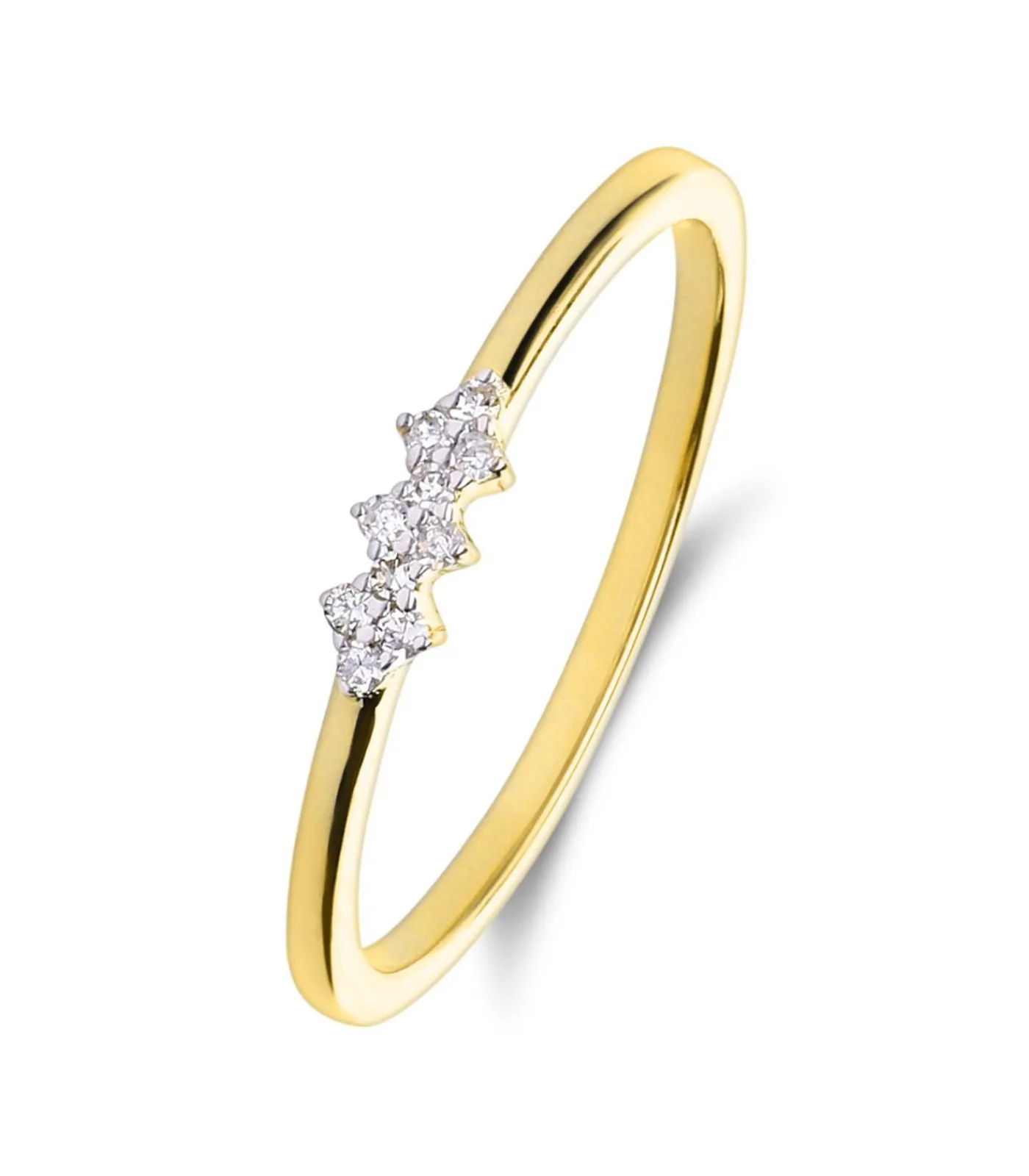 Lucardi Ring 14 Karaat Goud gold Outlet