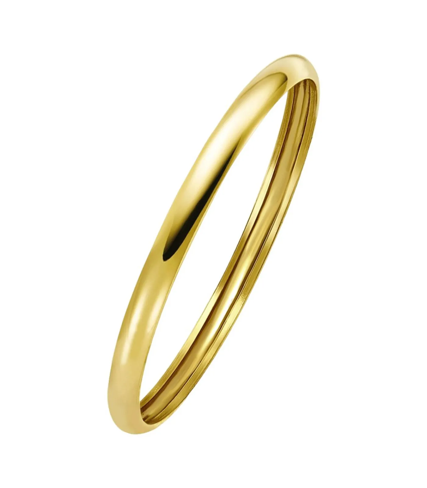 Lucardi Ring 14 Karaat Goud - goudkleurig gold New
