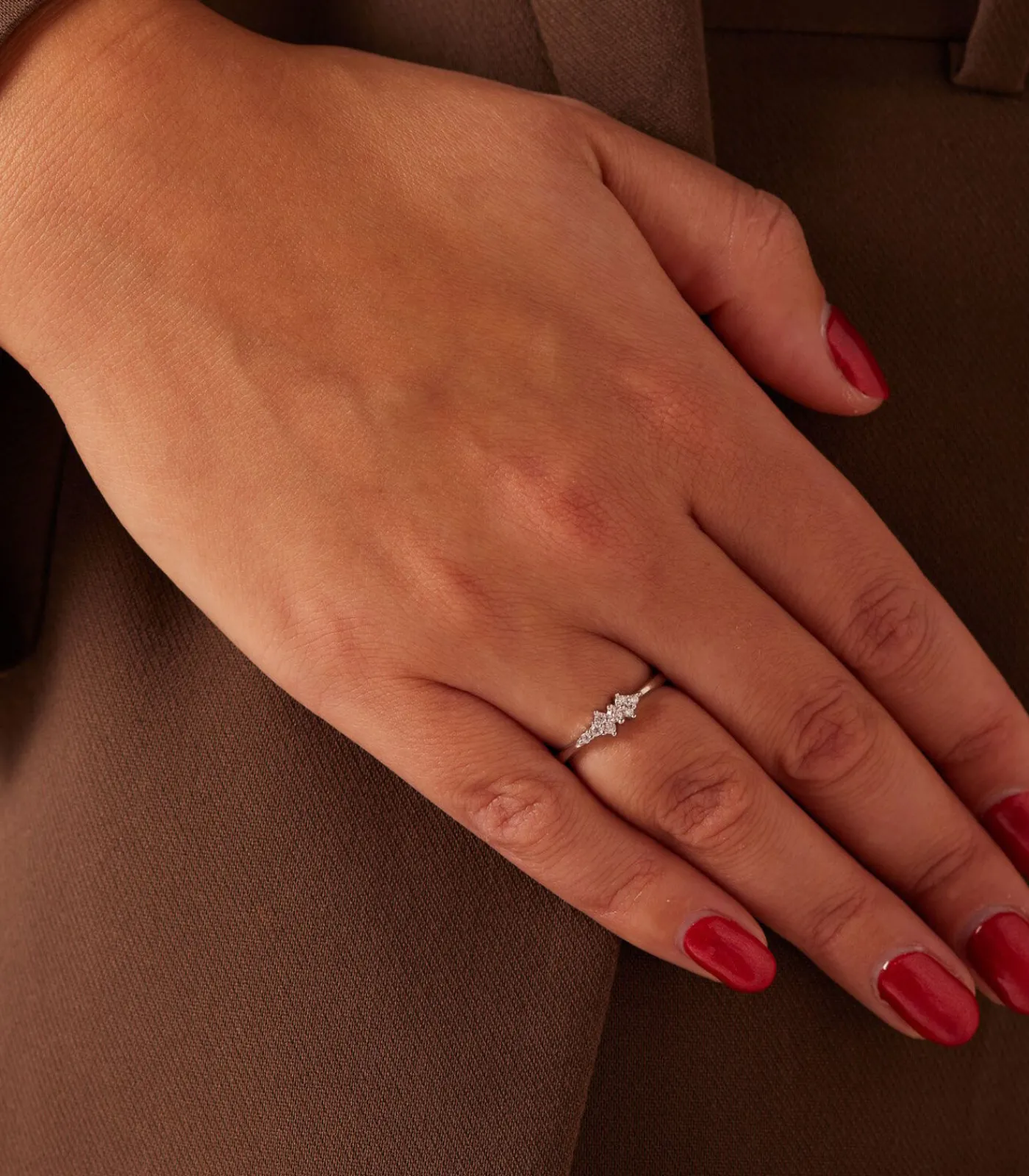 Lucardi Ring 925 Zilver silver Outlet