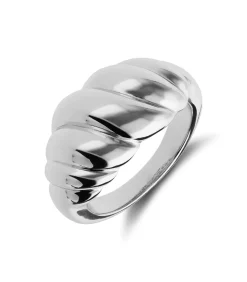 Lucardi Ring 925 Zilver - Croissant silver Best