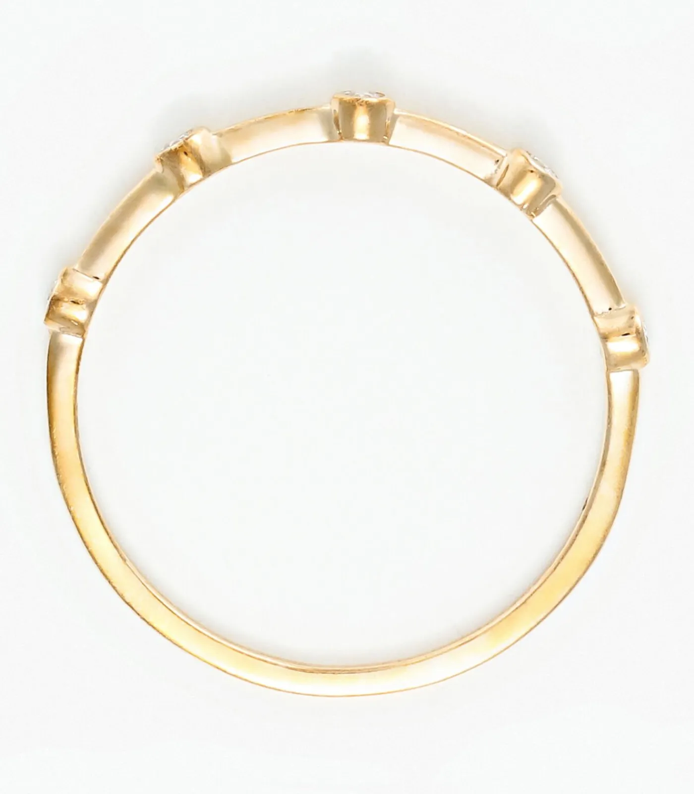 MES BIJOUX Ring "Ensemble" Goud en Diamanten gold Hot