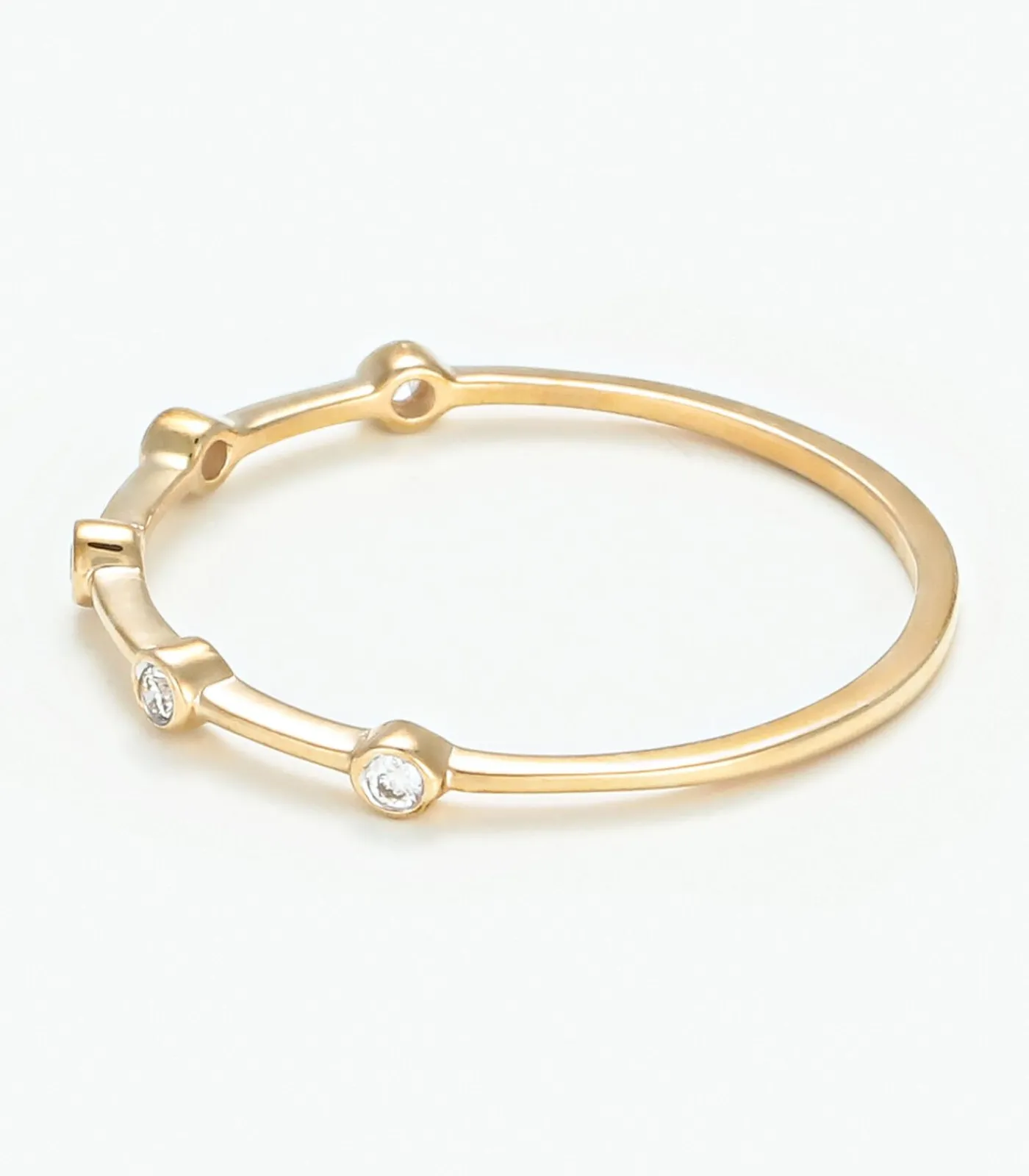 MES BIJOUX Ring "Ensemble" Goud en Diamanten gold Hot
