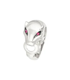 MES BIJOUX Ring "Gold animal" Witgoud silver Best