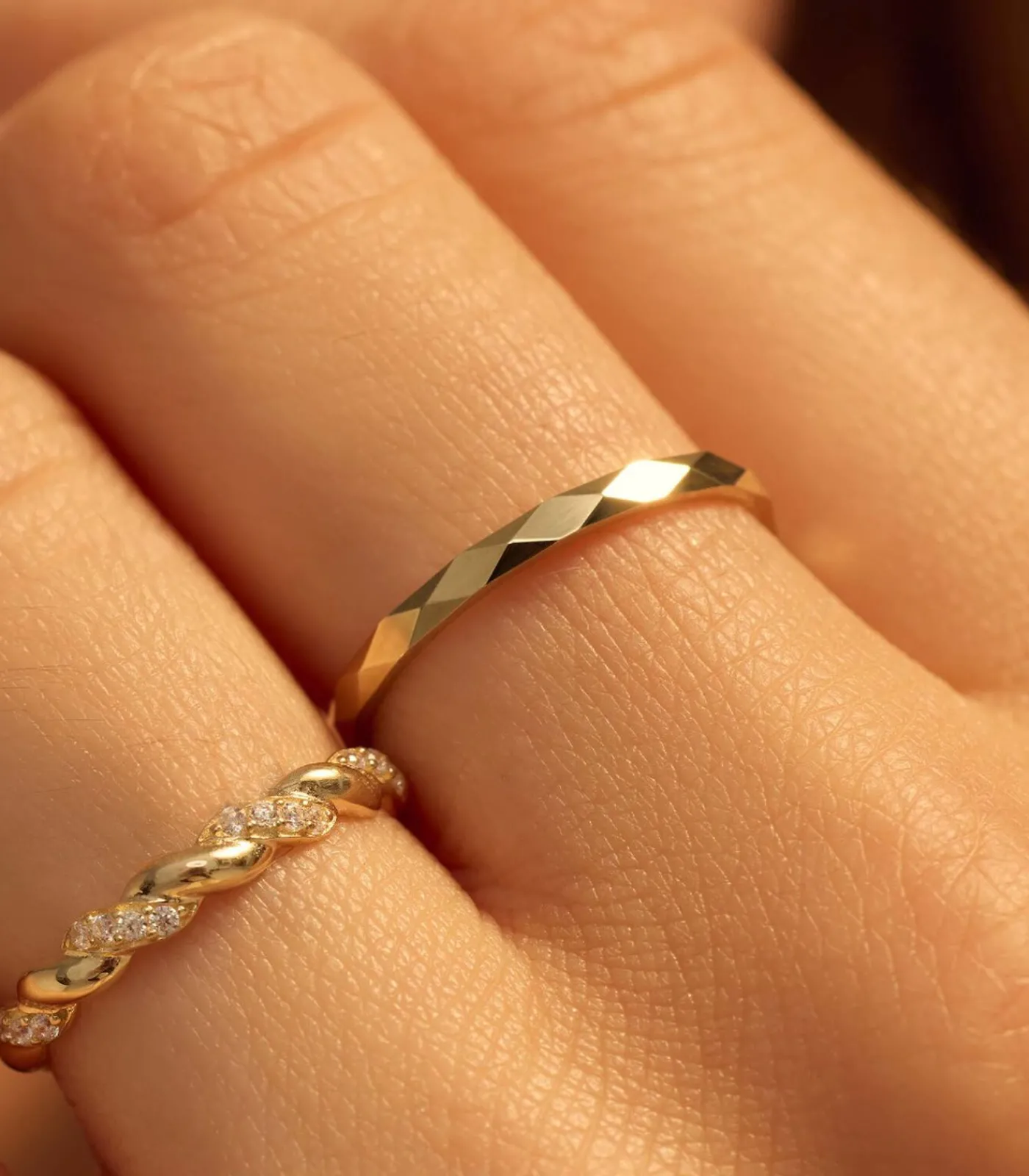 Beloro Jewels Ring Goud BO330039-48 gold Hot