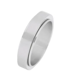 Lucardi Ring Staal - zilverkleurig silver Sale