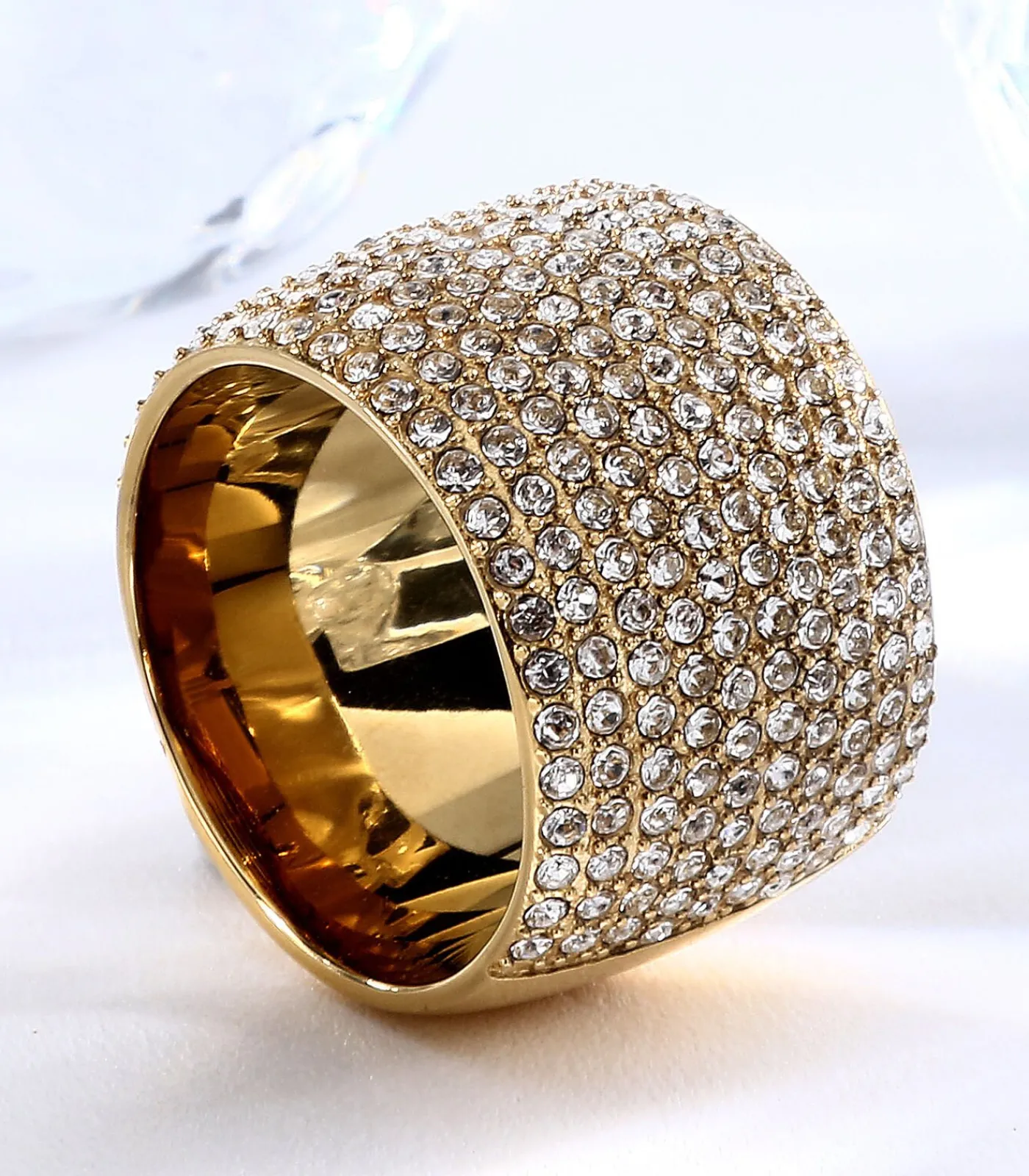 Trussardi Ring T-DESIGN gold New
