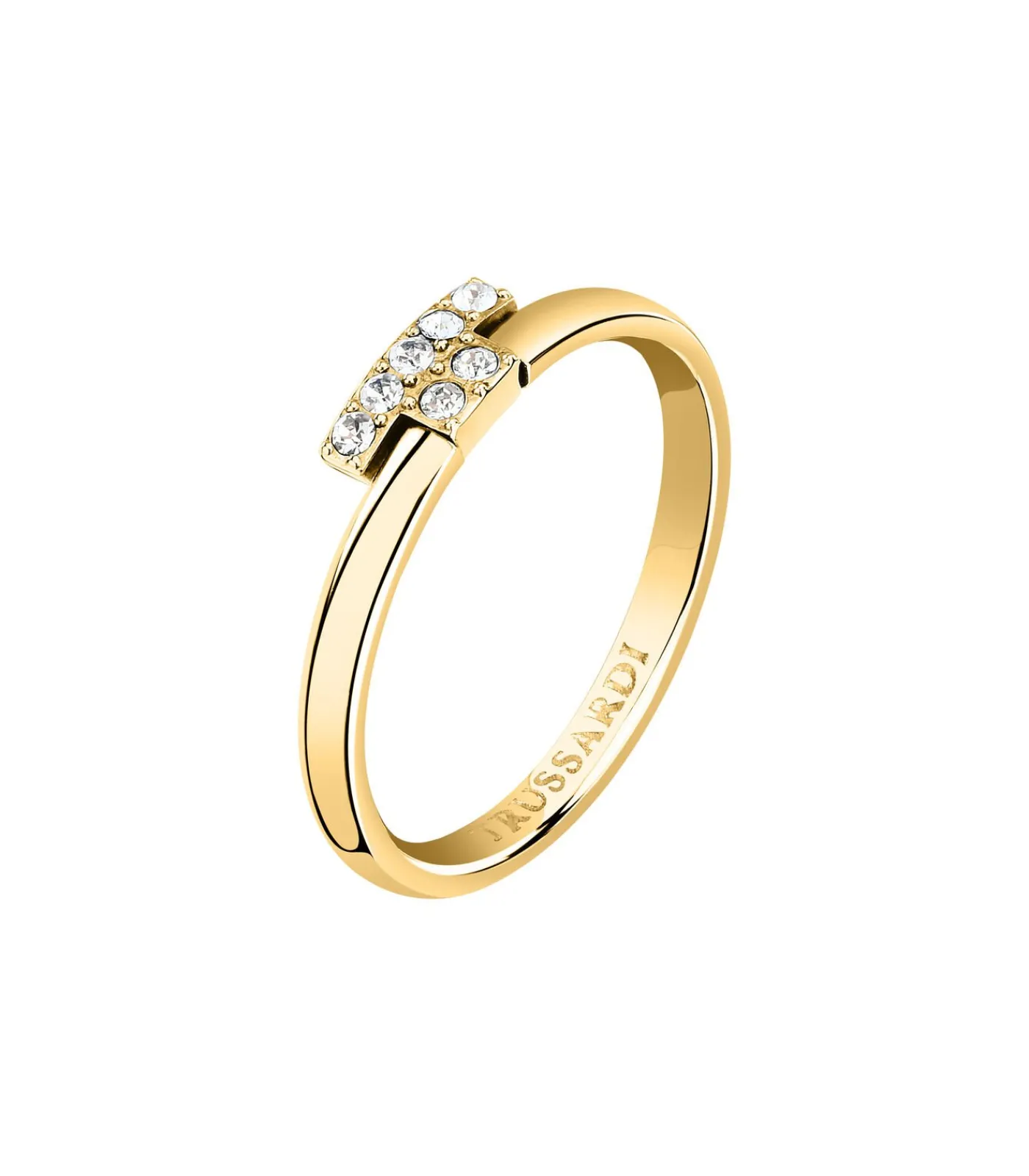 Trussardi Ring T-LOGO gold