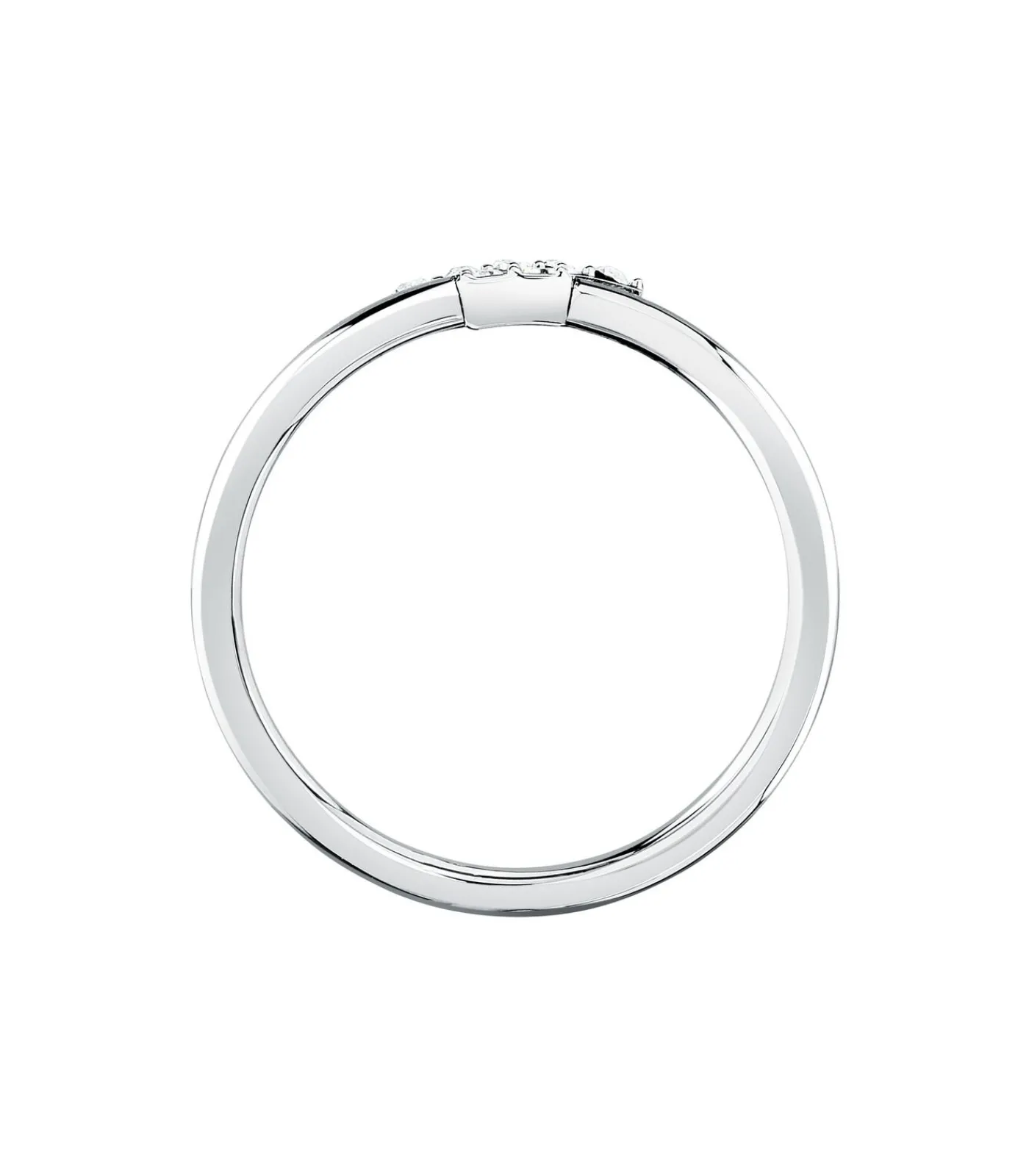 Trussardi Ring T-LOGO silver Hot