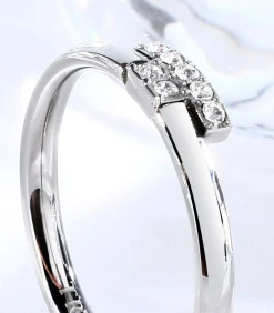 Trussardi Ring T-LOGO silver Hot