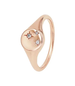 s.Oliver Ring voor dames, 925 Sterling zilver, zirkonia synth. roseGold Sale