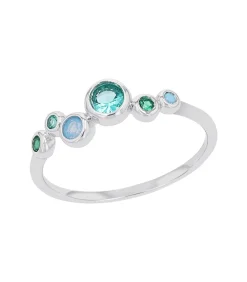 s.Oliver Ring voor dames, 925 Sterling zilver, zirkonia synth. silver Best