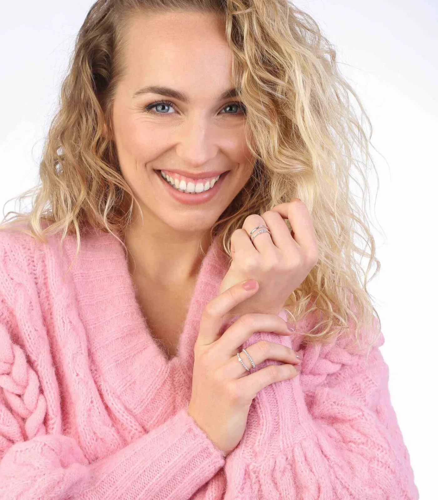 Lucardi Ring Zilver - zilverkleurig silver