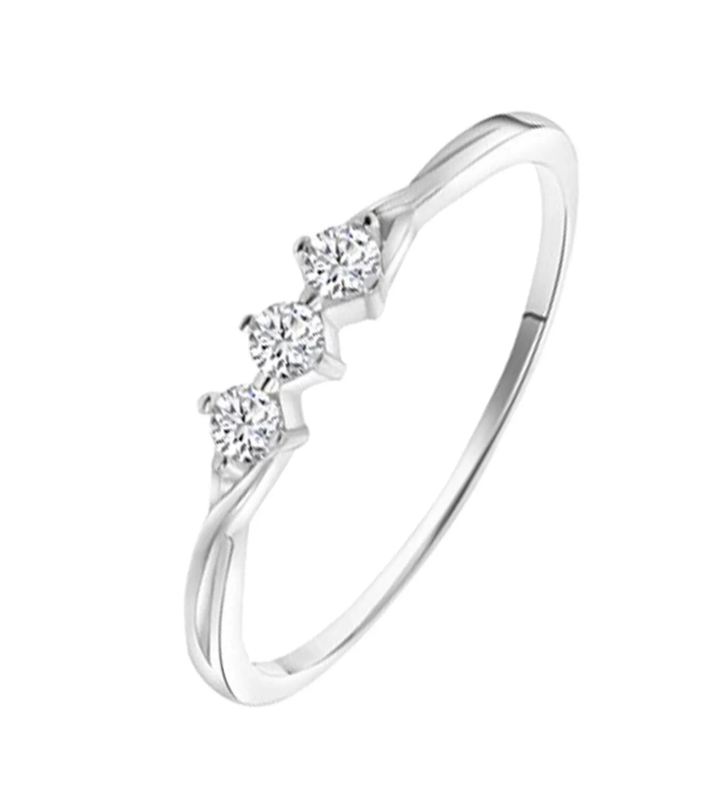 Lucardi Ring Zilver - zilverkleurig silver Best
