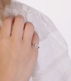 Lucardi Ring Zilver - zilverkleurig silver Outlet