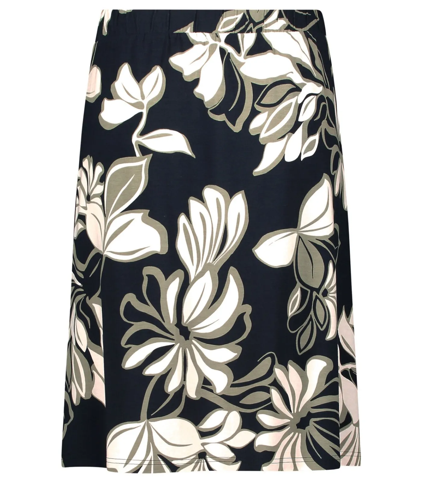 Betty Barclay Rok met elastiek darkBlue/green Best