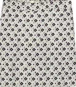 Garcia Rok met print white New