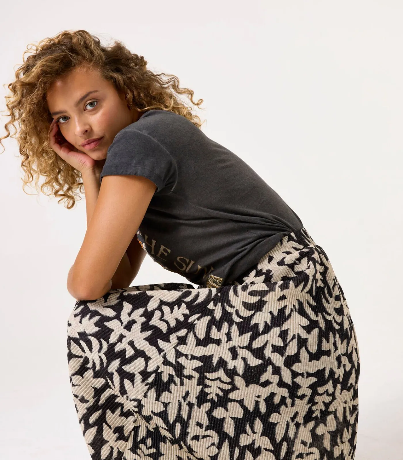 Garcia Rok met print black Hot