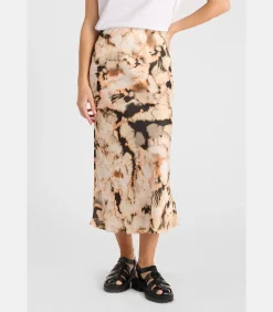 Le Temps des Cerises Rok recht LORENA orange Clearance