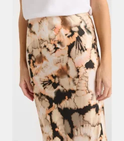 Le Temps des Cerises Rok recht LORENA orange Clearance