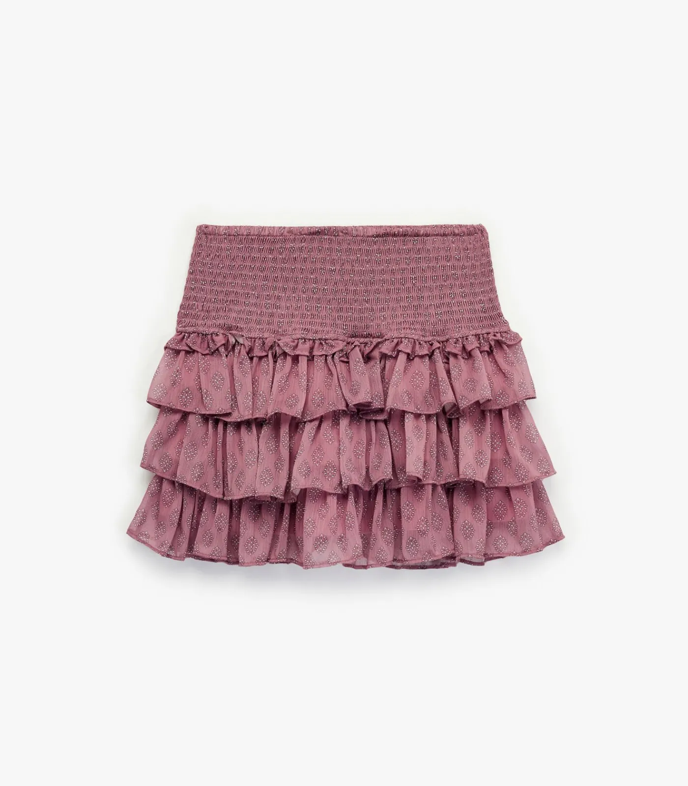 Koton Rokshort Met Volants En Guipure Detail lilac Discount