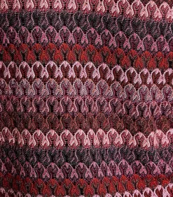 La Fée Maraboutée Rood gehaakt T-shirt met lange mouwen lightRed Discount