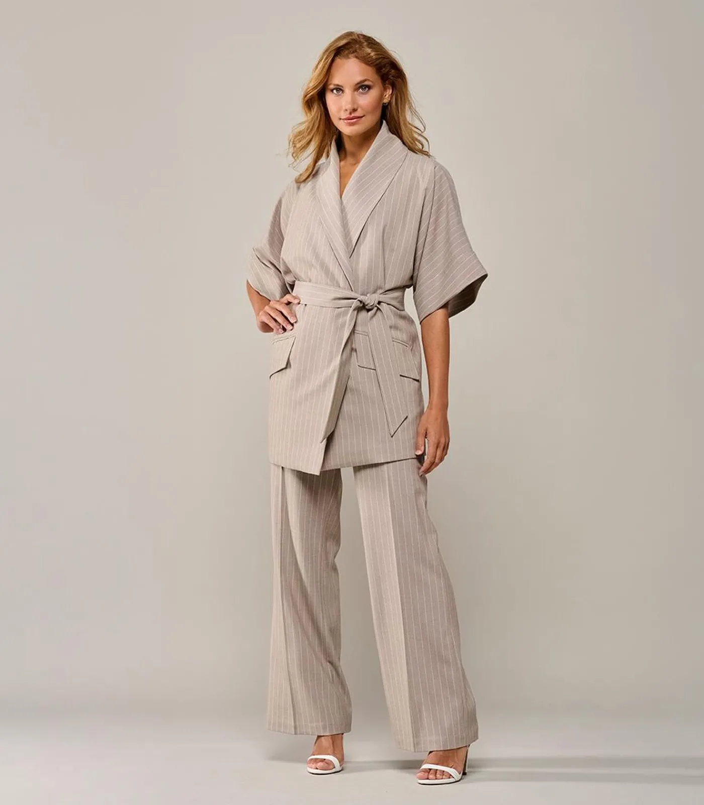 Mart Visser Roseline Blazer Zand / Offwhite multicolor Clearance
