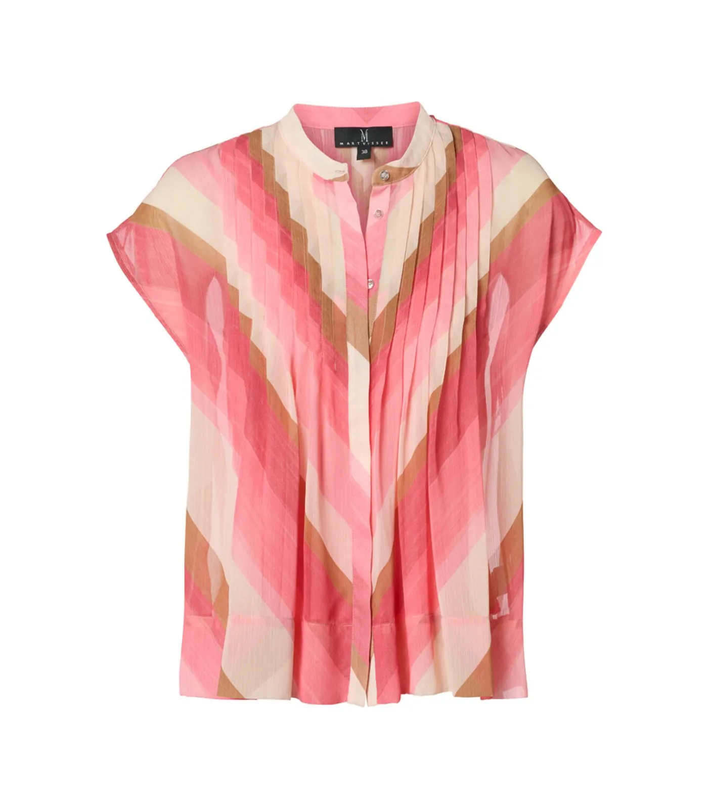 Mart Visser Royce Print Blouse Roze / Multi pink/multicolor New