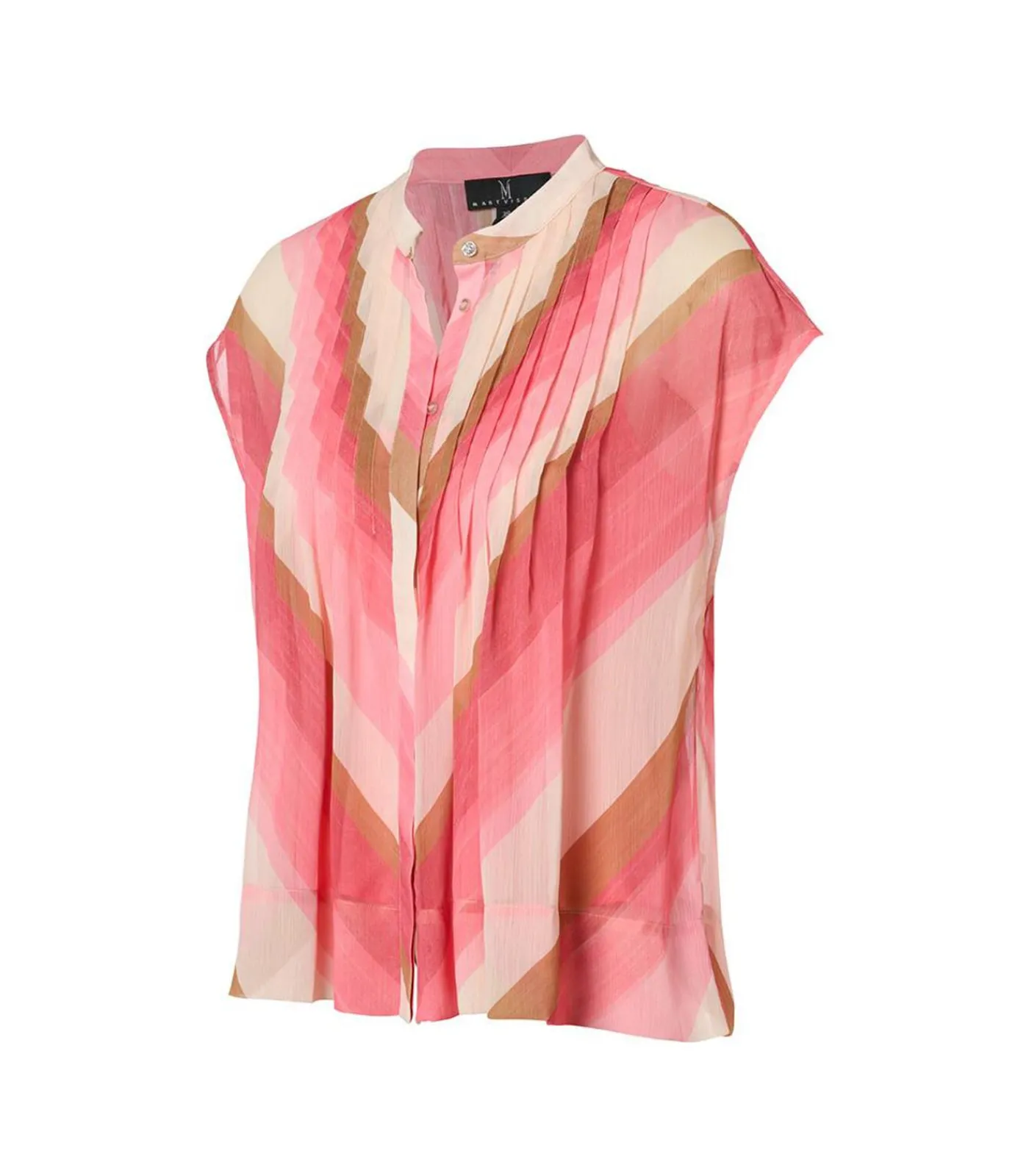 Mart Visser Royce Print Blouse Roze / Multi pink/multicolor New