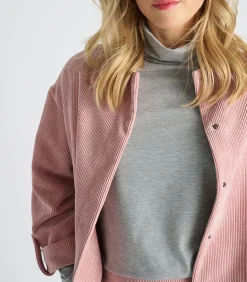 Marie Méro Roze bloesjasje in velours pink Discount