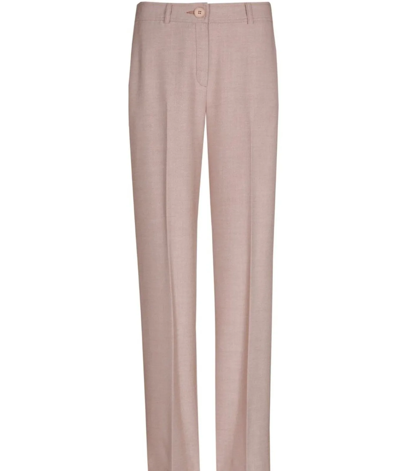 Marie Méro Roze broek met rechte pijpen en elastiek in de taille pink Online