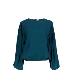 J&JOY Ruime mouwblouse blue Hot