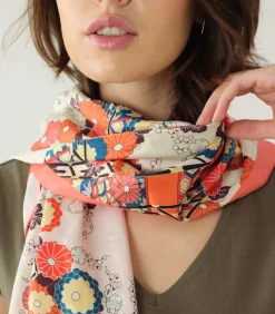 Deeluxe SANAE - Sjaal met patroon orange Outlet