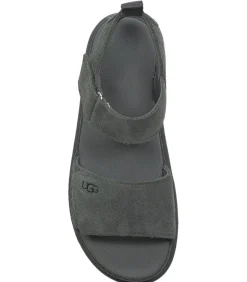 UGG Sandalen Goldenstar van grijs suède met verstelbare bandjes gray Online