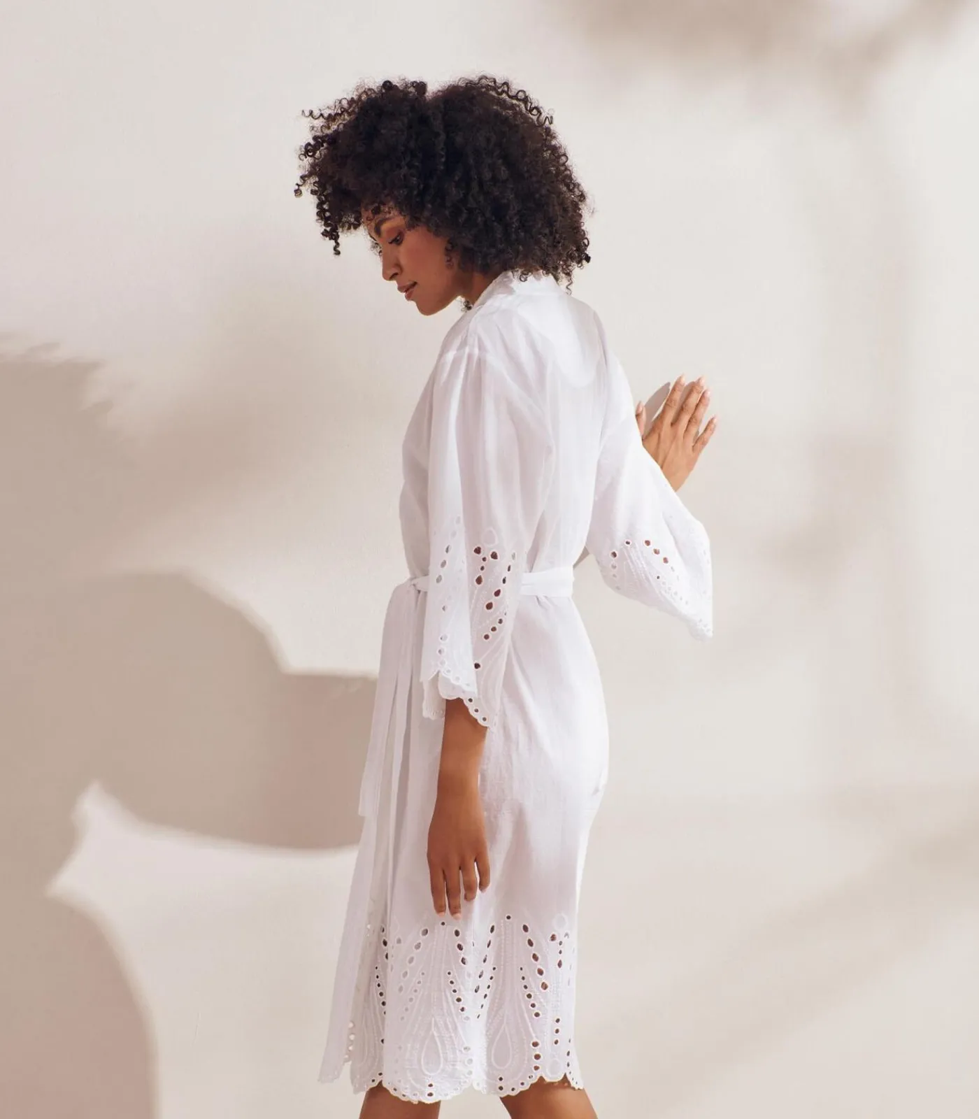 ESSENZA SARAI TILIA - Kimono white Hot