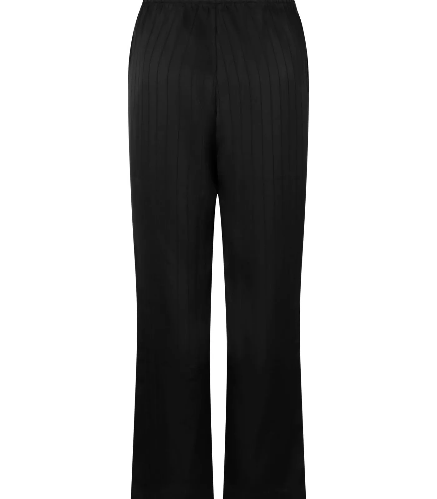 Hunkemöller Satijnen broek met krijtstreep black Sale
