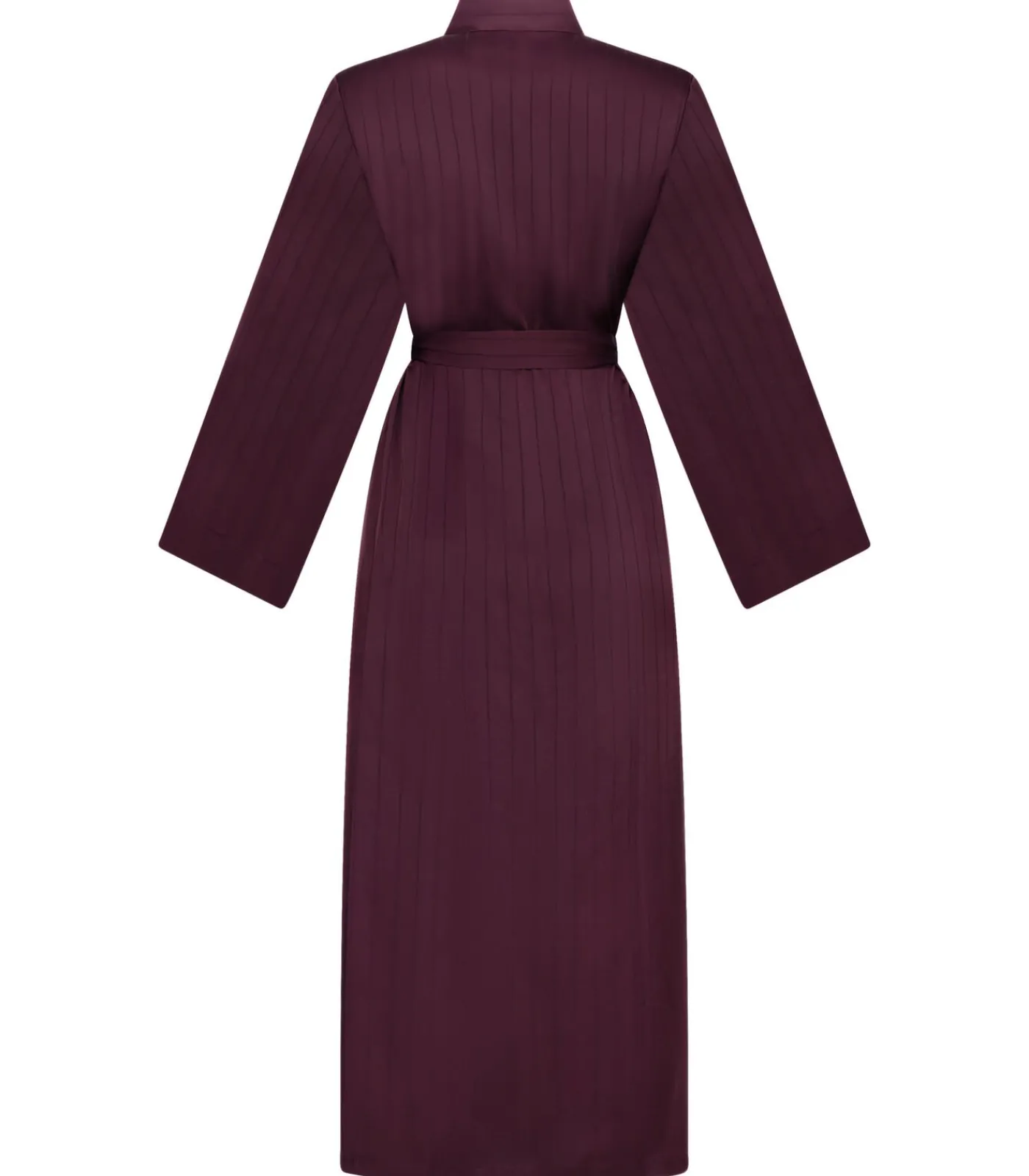 Hunkemöller Satijnen kimono met krijtstreep purple Online