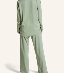 Hunkemöller Satin Trousers green New