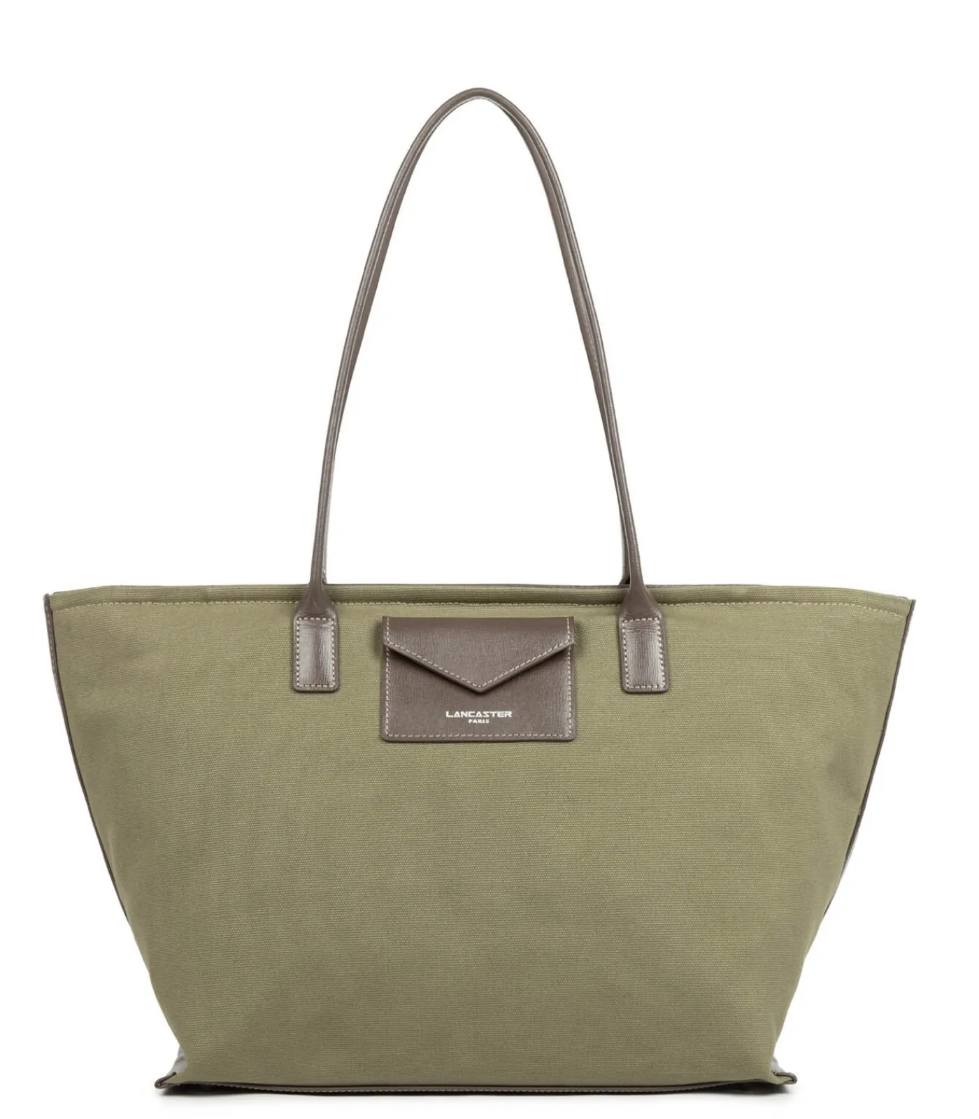 LANCASTER Schoudershopper – Canvas KBA khaki Discount