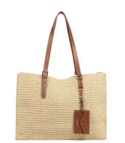 LANCASTER Schoudershopper – Playa camel Discount